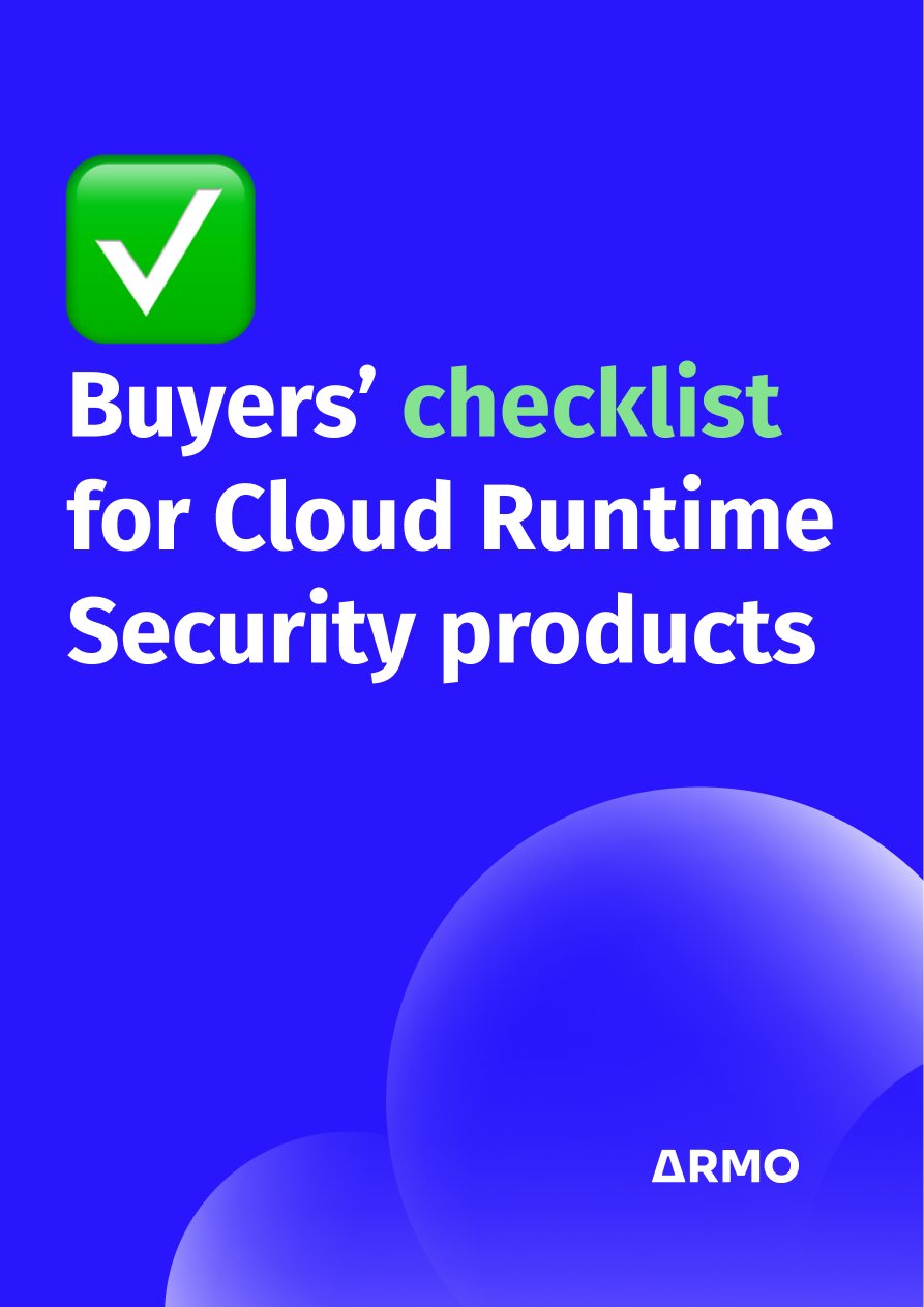 Buyers checklist for Cloud Runtime_front